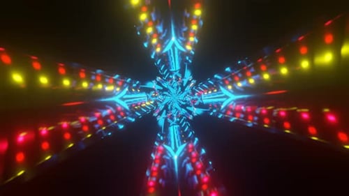 Bucle abstracto psicodélico hipnótico VJ Seamless Loop