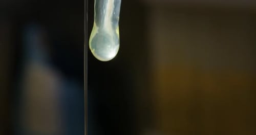 A baker prepares to break a bio egg that falls into the flour to prepare the dough for bread accor