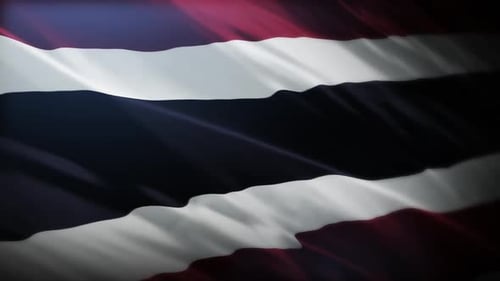 Waving Flag Background Animation Loop