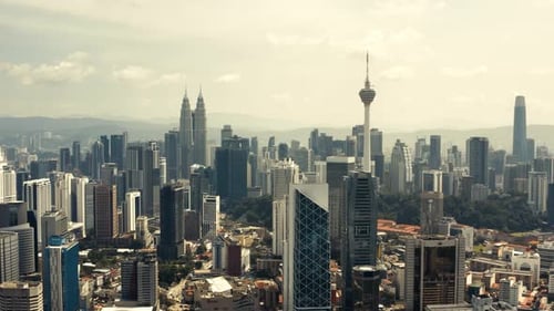 Cityscape of Kuala Lumpur