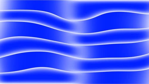 Fluid Abstract Blue Waves Seamlessly Looping Background