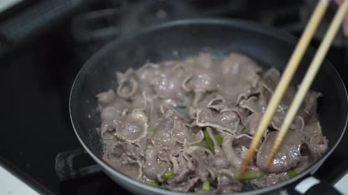 How to grill pork tongue