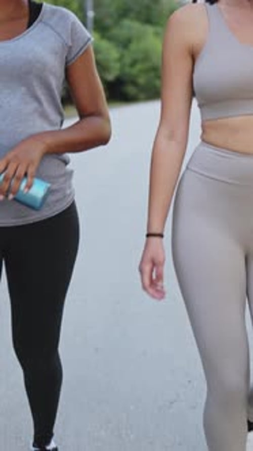 Women Walking Together After Workout