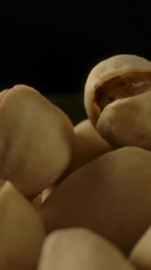 Detailed Close-Up of Delicious Pistachios