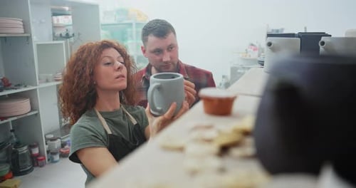 Pottery Passion Couple's Creative Studio Time