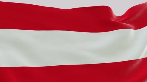 Stoffflagge Österreich