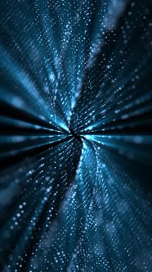 Futuristic Digital Grid Network Abstract Light Particle Background