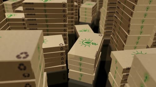 Caja de ideas respetuosas con el medio ambiente Loop
