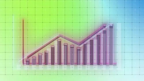 Gradient Business Increase Report Animated