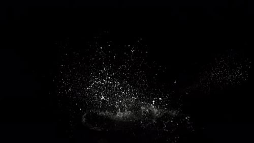 Realistic Dynamic Water Splash Burst Element