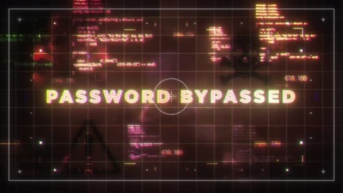 Password Bypassed Glitch Cyber Attack Warning