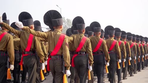 Indian Army Republic Day Parade Rehearsal