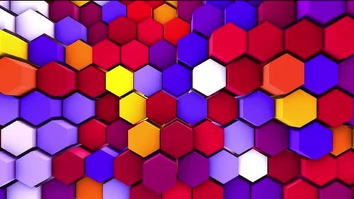 4K Cube-Hintergrund