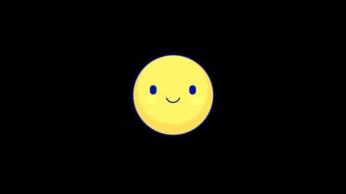 Animated Laughing Emoji Expression for Digital Content