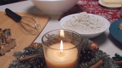 Christmas Baking Prep Still Life