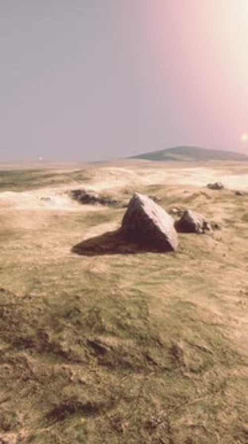Beautiful Mountains Landscape in Carpathian