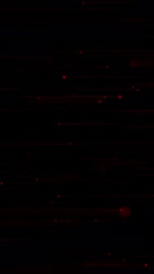 Minimalist Red Neon Lines Vertical Motion Background