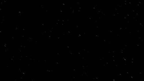 Snow Falling Side Middle