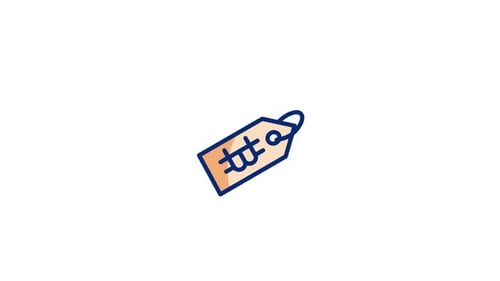 Animiertes Bitcoin-Symbol