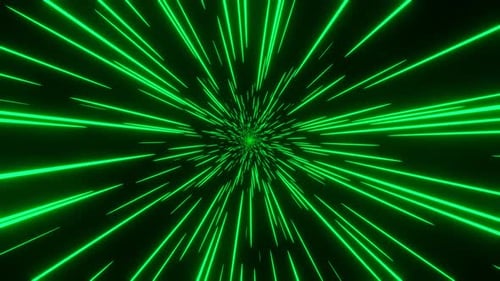 Speed flight through hyperspace vj loop background