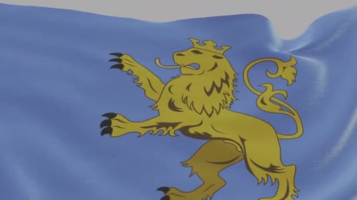 Flagge der Oblast Lemberg