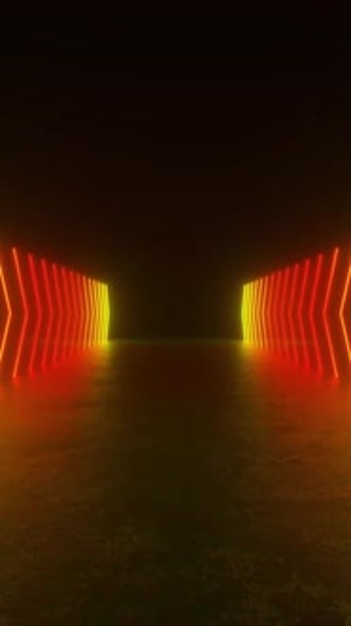 Explore a futuristic tunnel