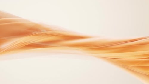 Abstract Fluid Golden Lines Flowing Looping Background