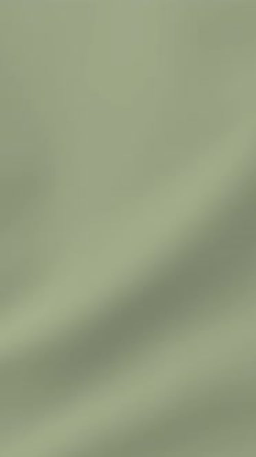 Soft Sage Green Fabric Waving Smooth Texture Visual Background Gentle Pastel Cloth Motion Abstract