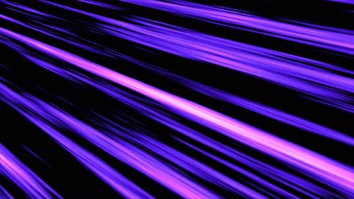 Fast Moving Abstract Purple Light Streaks Background Loop