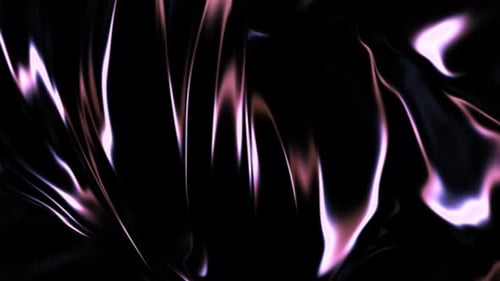 Farbige, vollfarbige Flüssigkeitswellenanimation und trendig auf dunklem Hintergrund
