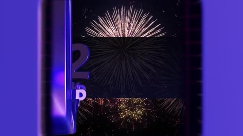 30 Sekunden Frohes Neues Jahr Countdown 2025