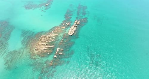 Tropical Sea with Turquoise Water