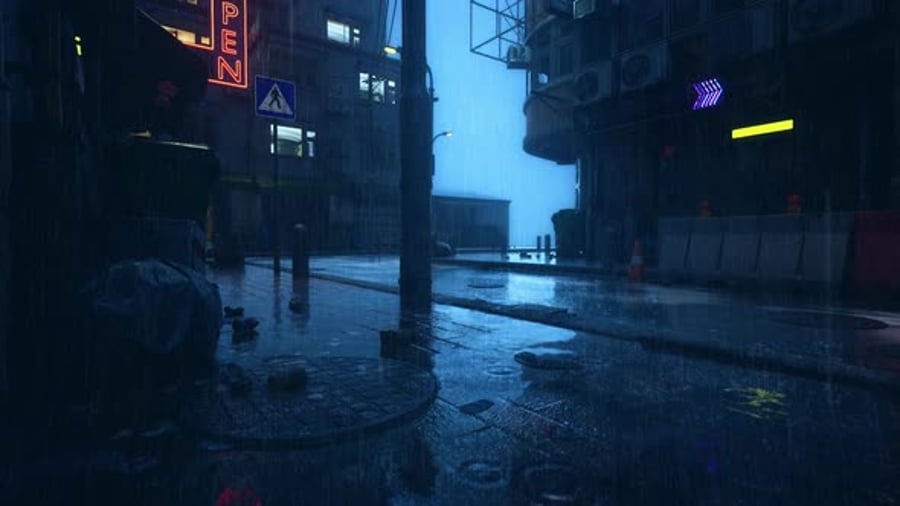 Cover for Morning Rain In The Quiet City 2