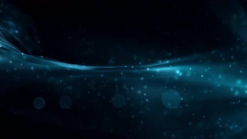 Modern Glowing Particles Background