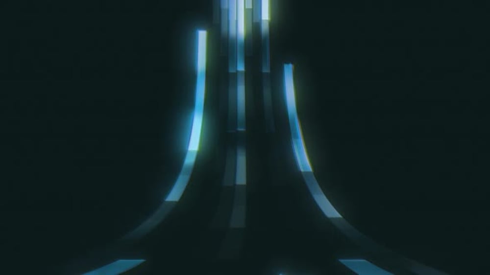 Abstract flowing data ramp, Backgrounds Motion Graphics ft. data flow ...