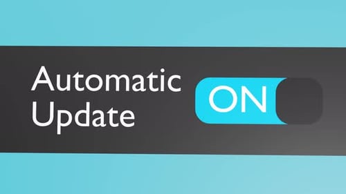 Turn on Automatic Update slider.