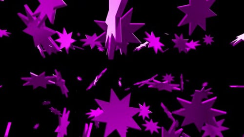 Étoile magenta