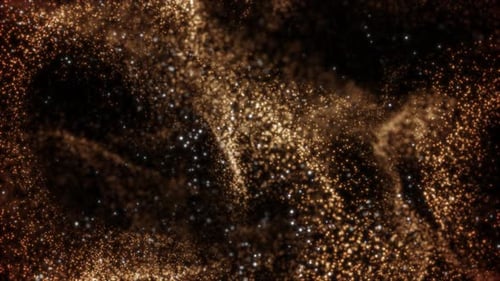 Golden flying particles