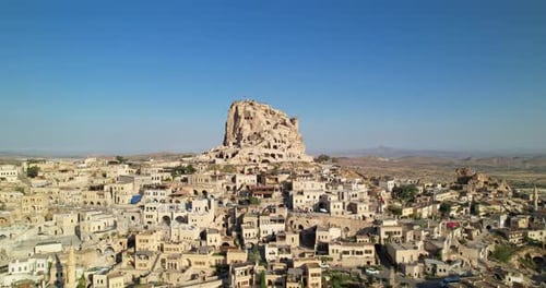 View of the City and the Castle of Uchisar
