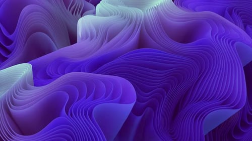 Abstract Fluid Purple Waves Motion Background Loop