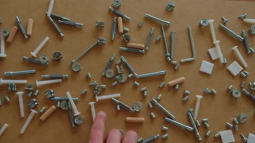 Vis à piquer pour assemblage de meubles DIY Home 4K Hand