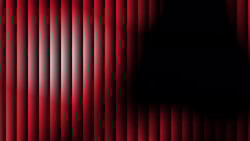 Seamless Red Vertical Bars Geometric Looping Background