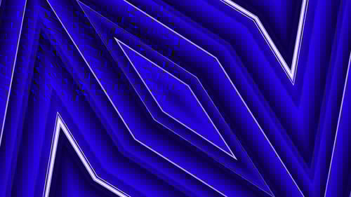 Animated geometric stripes background. Abstract particle wavy shape moving seamless shiny background