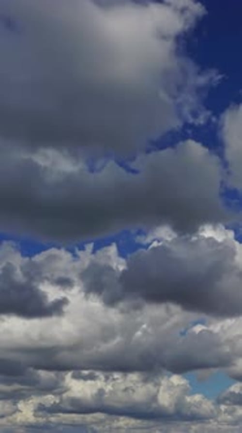 timelapse with beautiful clouds moving