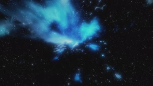 Viaje cósmico a través de nebulosas vibrantes en la exploración del espacio profundo