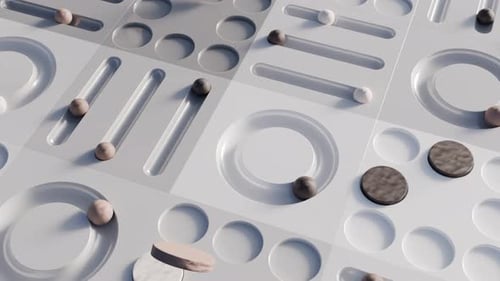 Animation of Satisfying Random Loops