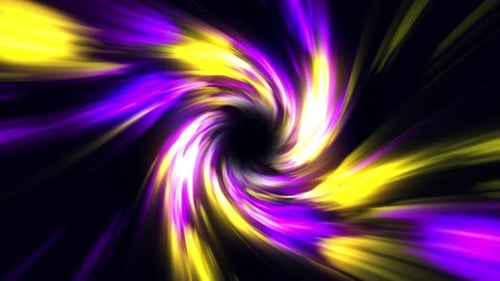Abstract magical hypnotic energy space tunnel vortex shape.