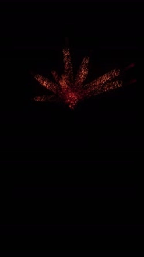 Fluid Particle Burst Abstract Reveal