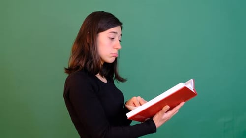 Woman Reading Book