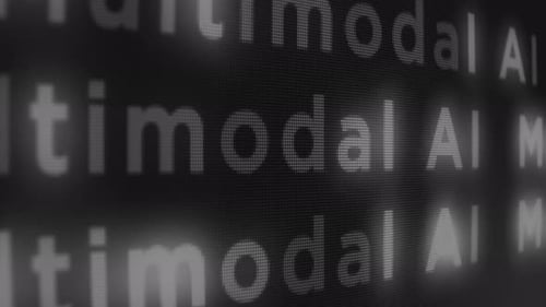 Fondo de movimiento de pantalla Ai Grid multimodal